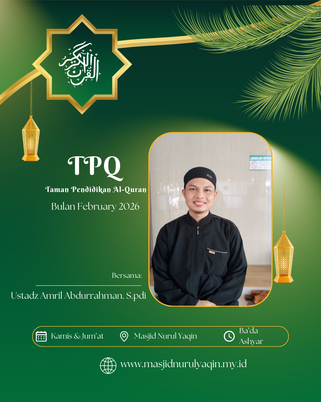 TPQ(Taman Pendidikan Al-Qur'an)
